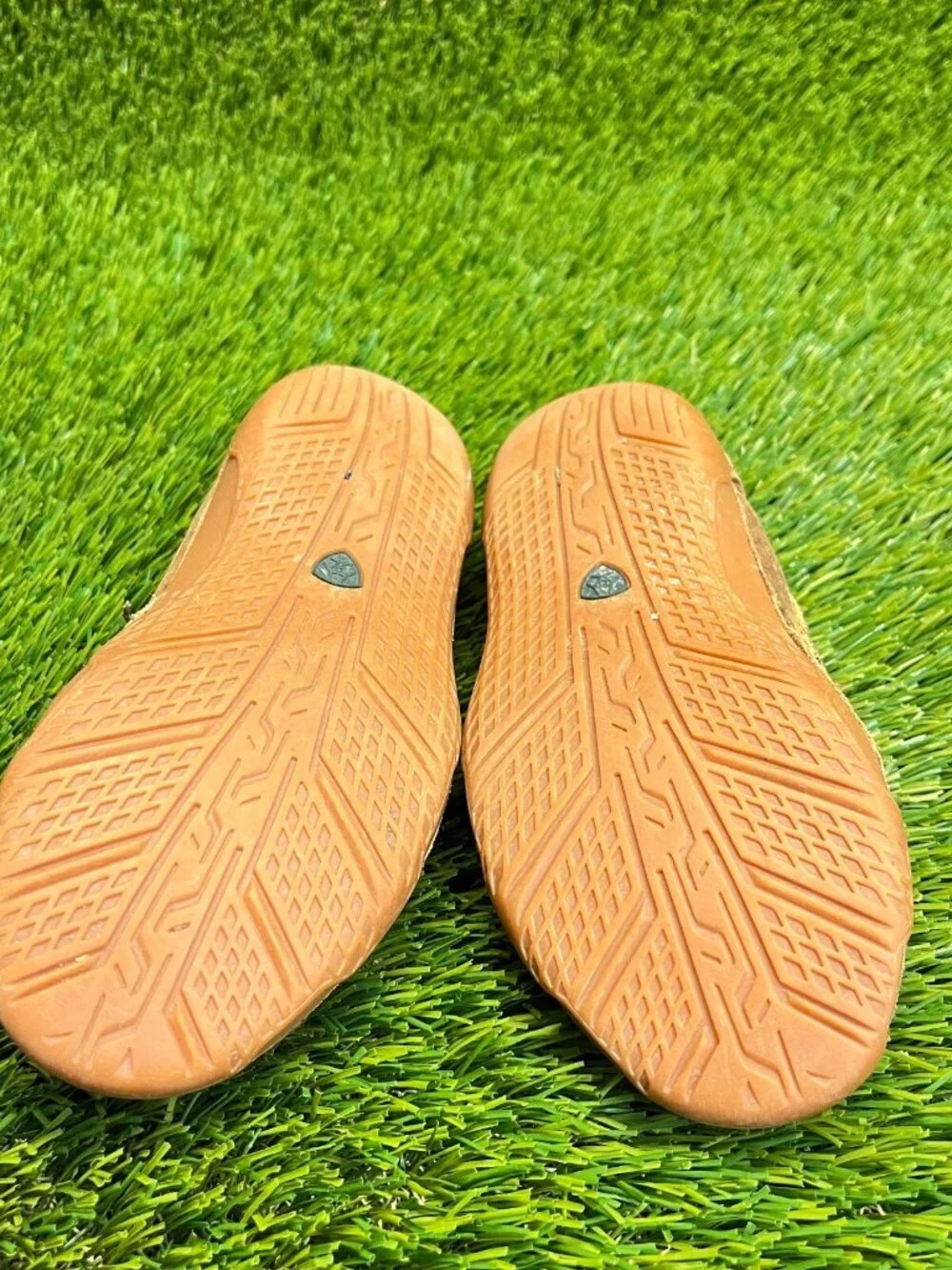 Ariat Caldwell Boys Size 9.5C Toddler Brown Casual Walking Slip On Shoes Loafers